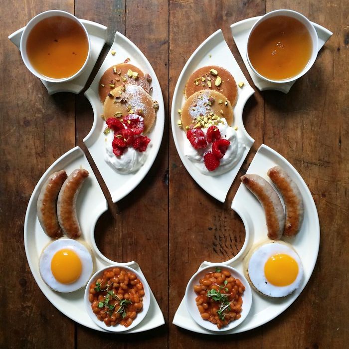 A symmetry breakfast by Michael Zee